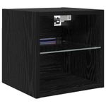Casa si Gradina - Mobilier - Seturi de mobilier - Seturi living - Unitate TV de Perete Pe perete 6 pcs Stejar Negru Lemn compozit - Infinity.ro