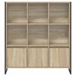 Casa si Gradina - Mobilier - Biblioteci si rafturi - Biblioteci - Dulap pentru carti 2 pcs Sonoma 99,5 x 30 x 108,5 cm - Infinity.ro