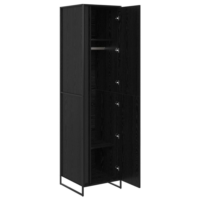 Casa si Gradina - Mobilier - Dulapuri si sifoniere - Dulapuri - Dressing 2 pcs Stejar Negru 50 x 50 x 200 cm Lemn compozit - Infinity.ro