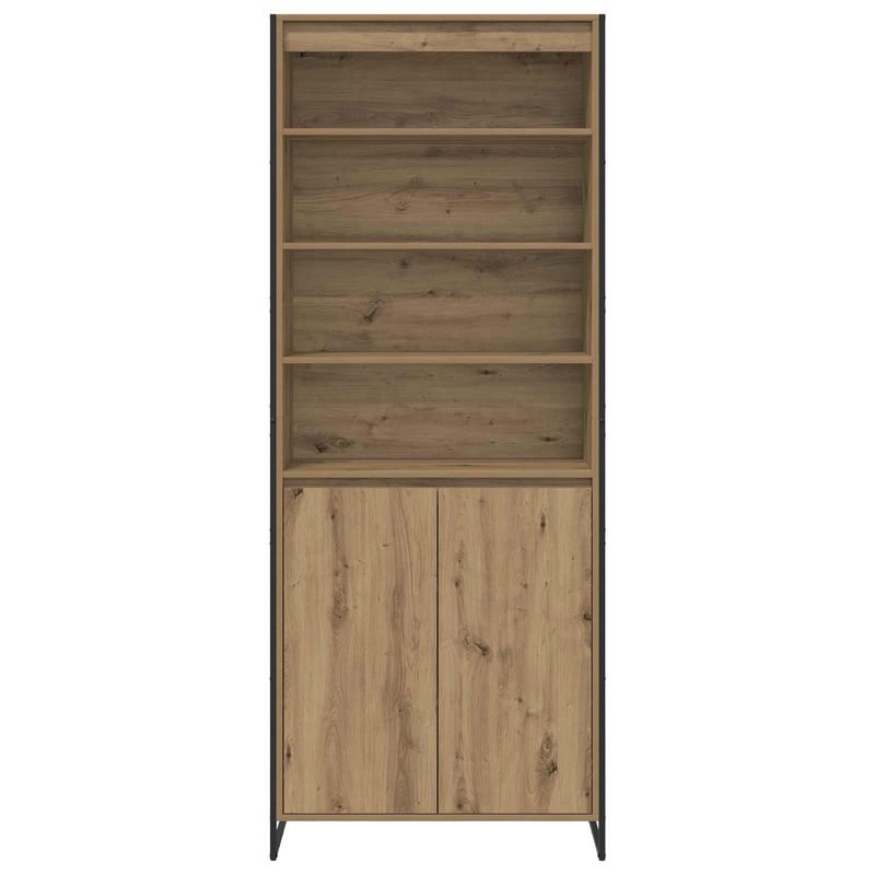 Casa si Gradina - Mobilier - Comode si corpuri - Corpuri bucatarie - Dulapuri Inalte 2 pcs Stejar artizanal 60 x 36 x 300 cm - Infinity.ro