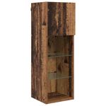 Casa si Gradina - Mobilier - Seturi de mobilier - Seturi living - Unitate TV de Perete Pe perete 6 pcs Lemn Vechi Lemn compozit - Infinity.ro