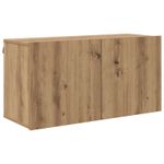 Casa si Gradina - Mobilier - Comode si corpuri - Comode - Cabinet TV Pe perete 4 pcs Stejar Artizanal Lemn compozit - Infinity.ro