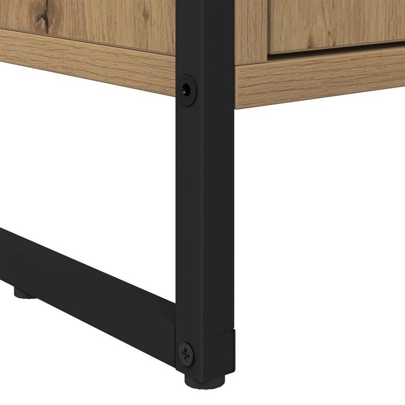 Casa si Gradina - Mobilier - Comode si corpuri - Corpuri bucatarie - Dulapuri Inalte 2 pcs Stejar artizanal 60 x 36 x 300 cm - Infinity.ro