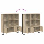 Casa si Gradina - Mobilier - Biblioteci si rafturi - Biblioteci - Dulap pentru carti 2 pcs Sonoma 99,5 x 30 x 108,5 cm - Infinity.ro