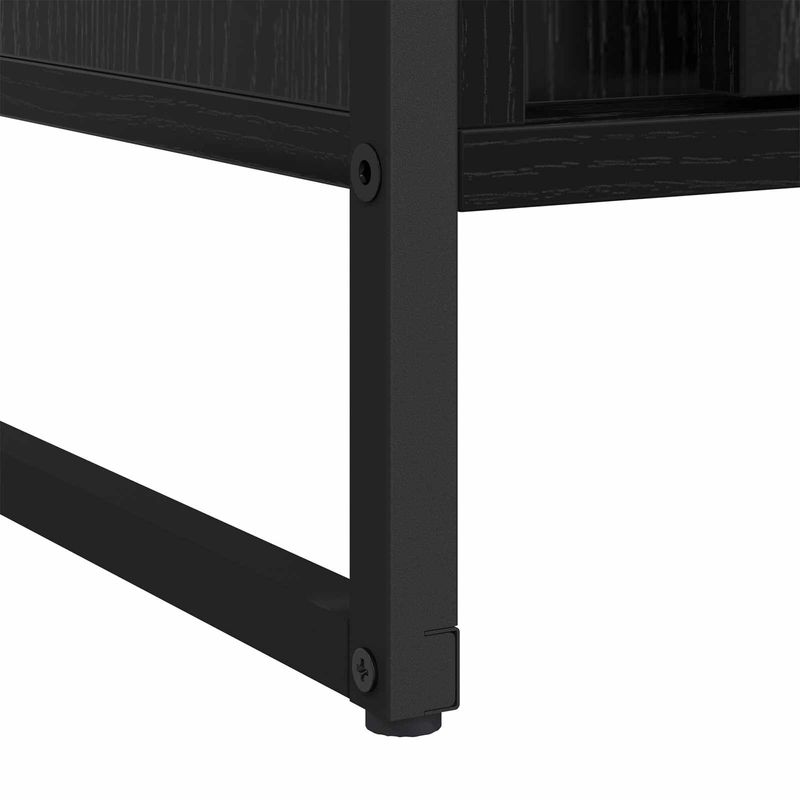 Casa si Gradina - Mobilier - Dulapuri si sifoniere - Dulapuri - Dressing 2 pcs Stejar Negru 50 x 50 x 200 cm Lemn compozit - Infinity.ro