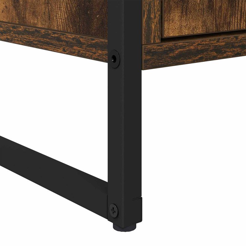 Casa si Gradina - Mobilier - Comode si corpuri - Corpuri bucatarie - Bufet 2 pcs Stejar fumuriu 81 x 36 x 150.5 cm Lemn compozit - Infinity.ro