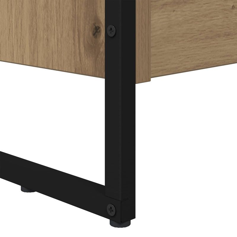 Casa si Gradina - Mobilier - Biblioteci si rafturi - Biblioteci - Dulap pentru carti 2 pcs Stejar artizanal 80 x 30 x 155 cm - Infinity.ro