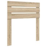 Casa si Gradina - Mobilier - Paturi si accesorii - Paturi - Pat cu storage Stejar Sonoma 90 x 190 cm Lemn compozit - Infinity.ro
