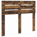Casa si Gradina - Mobilier - Paturi si accesorii - Paturi - Pat cu storage Stejar fumuriu 135 x 190 cm Lemn compozit - Infinity.ro