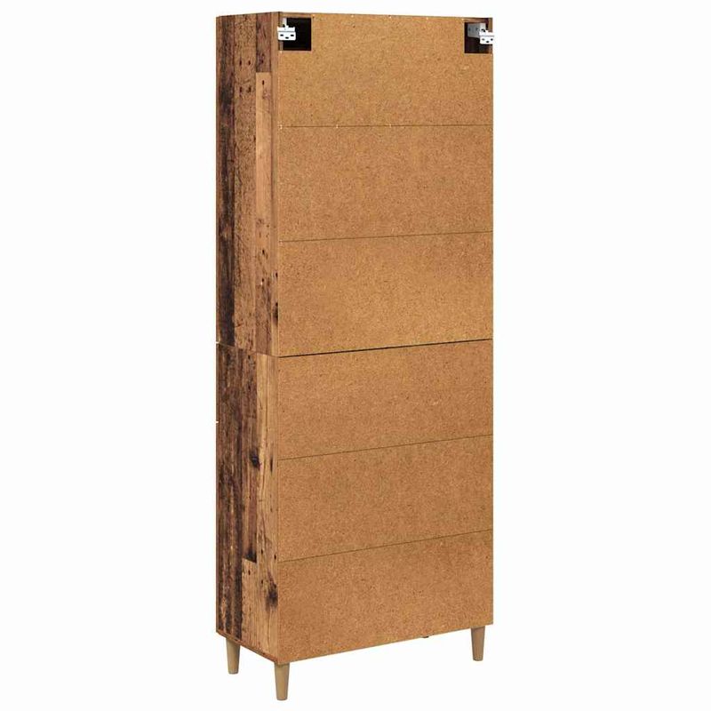 Casa si Gradina - Mobilier - Comode si corpuri - Corpuri bucatarie - Bufet cu sertar Lemn Vechi 69,5 x 34 x 180 cm Lemn compozit - Infinity.ro