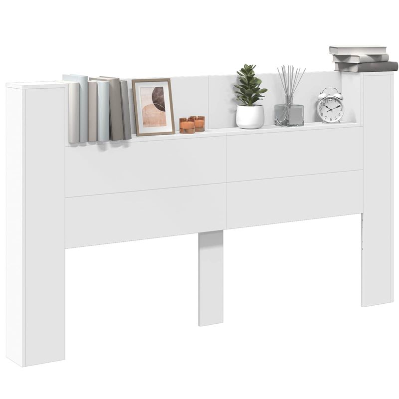 Casa si Gradina - Mobilier - Paturi si accesorii - Accesorii paturi - Tablie de depozitare cu raft Stejar sonoma 100 cm Lemn compozit - Infinity.ro