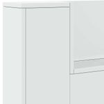 Casa si Gradina - Mobilier - Paturi si accesorii - Accesorii paturi - Tablie de depozitare cu raft Stejar sonoma 100 cm Lemn compozit - Infinity.ro