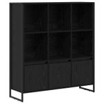 Casa si Gradina - Mobilier - Biblioteci si rafturi - Biblioteci - Dulap pentru carti 2 pcs Stejar Negru 99,5 x 30 x 108,5 cm - Infinity.ro