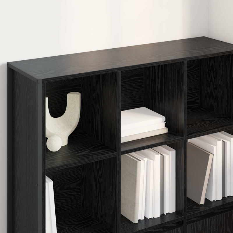 Casa si Gradina - Mobilier - Biblioteci si rafturi - Biblioteci - Dulap pentru carti 2 pcs Stejar Negru 99,5 x 30 x 108,5 cm - Infinity.ro