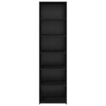 Casa si Gradina - Mobilier - Comode si corpuri - Comode - Dulap Stejar Negru 50 x 41 x 185 cm Lemn compozit - Infinity.ro