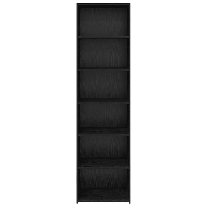 Casa si Gradina - Mobilier - Comode si corpuri - Comode - Dulap Stejar Negru 50 x 41 x 185 cm Lemn compozit - Infinity.ro