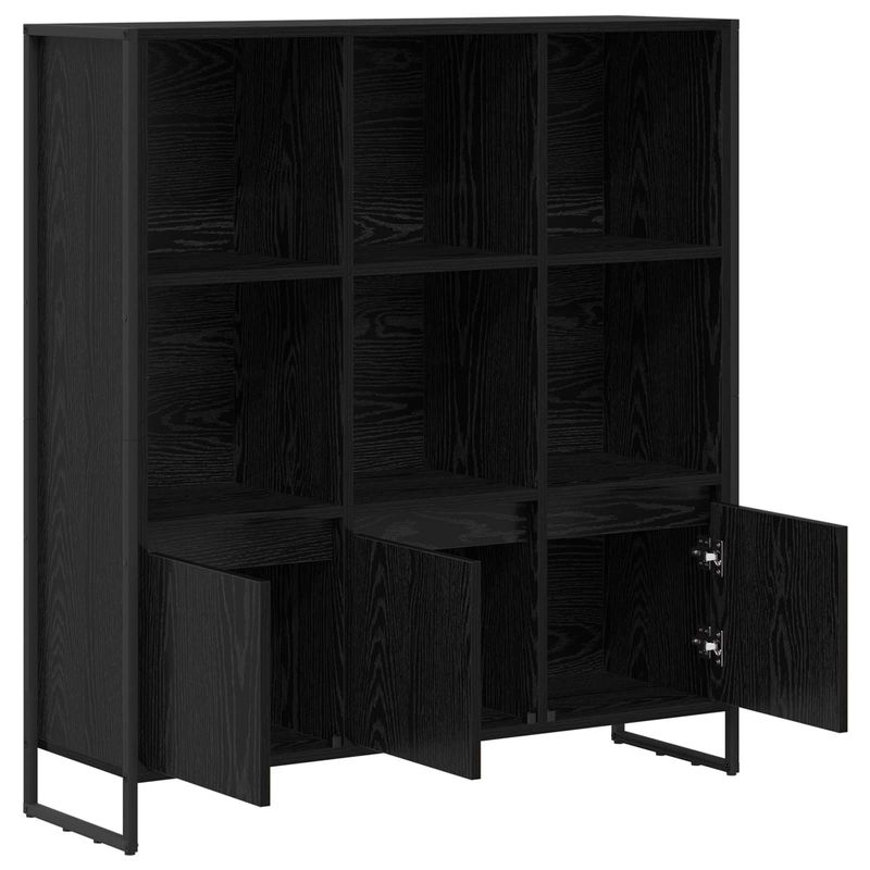 Casa si Gradina - Mobilier - Biblioteci si rafturi - Biblioteci - Dulap pentru carti 2 pcs Stejar Negru 99,5 x 30 x 108,5 cm - Infinity.ro