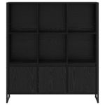 Casa si Gradina - Mobilier - Biblioteci si rafturi - Biblioteci - Dulap pentru carti 2 pcs Stejar Negru 99,5 x 30 x 108,5 cm - Infinity.ro