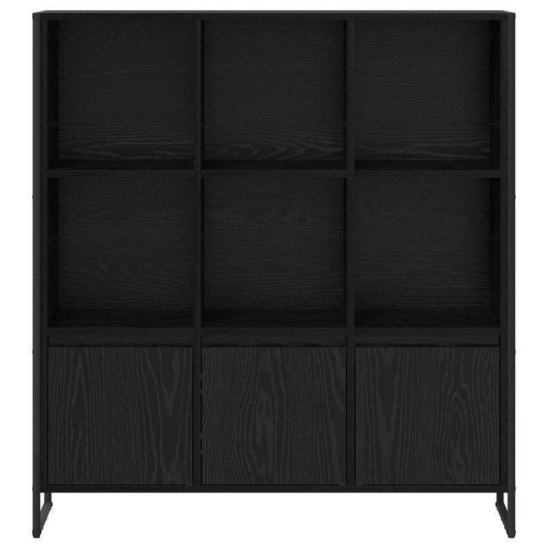 Casa si Gradina - Mobilier - Biblioteci si rafturi - Biblioteci - Dulap pentru carti 2 pcs Stejar Negru 99,5 x 30 x 108,5 cm - Infinity.ro