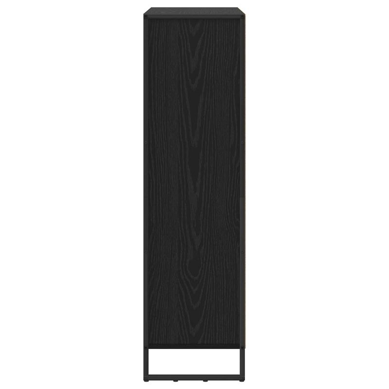 Casa si Gradina - Mobilier - Biblioteci si rafturi - Biblioteci - Dulap pentru carti 2 pcs Stejar Negru 99,5 x 30 x 108,5 cm - Infinity.ro