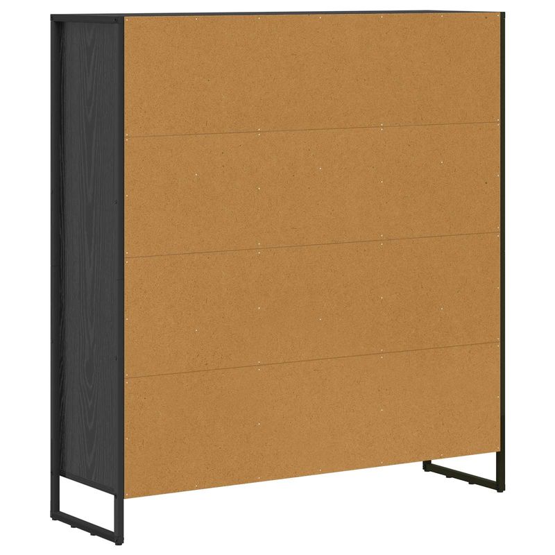 Casa si Gradina - Mobilier - Biblioteci si rafturi - Biblioteci - Dulap pentru carti 2 pcs Stejar Negru 99,5 x 30 x 108,5 cm - Infinity.ro