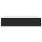Casa si Gradina - Mobilier - Paturi si accesorii - Paturi - Pat cu saltea si spatiu de depozitare Negru 120 x 190 cm - Infinity.ro