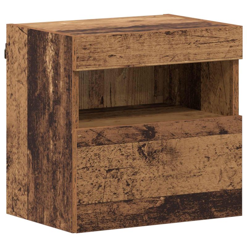 Casa si Gradina - Mobilier - Comode si corpuri - Comode - Cabinet TV Pe perete 7 pcs Lemn Vechi Lemn compozit - Infinity.ro