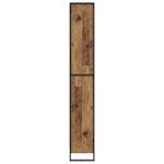 Casa si Gradina - Mobilier - Biblioteci si rafturi - Biblioteci - Dulap pentru carti 2 pcs Lemn Vechi 80 x 30 x 155 cm - Infinity.ro