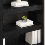 Casa si Gradina - Mobilier - Biblioteci si rafturi - Biblioteci - Dulap pentru carti 2 pcs Stejar Negru 80 x 30 x 155 cm - Infinity.ro