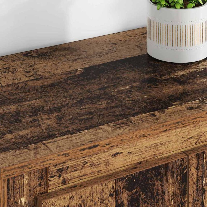 Casa si Gradina - Mobilier - Comode si corpuri - Comode - Bufet cu sertar 3 pcs Lemn Vechi Lemn compozit - Infinity.ro