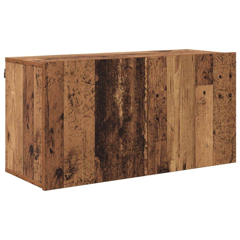 Casa si Gradina - Mobilier - Comode si corpuri - Comode - Cabinet TV Pe perete 4 pcs Lemn Vechi Lemn compozit - Infinity.ro
