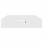 Casa si Gradina - Mobilier - Paturi si accesorii - Paturi - Pat cu saltea si spatiu de depozitare Alb 200 x 200 cm - Infinity.ro