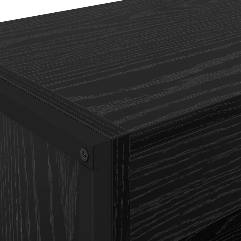 Casa si Gradina - Mobilier - Biblioteci si rafturi - Biblioteci - Dulap pentru carti 2 pcs Stejar Negru 80 x 30 x 155 cm - Infinity.ro