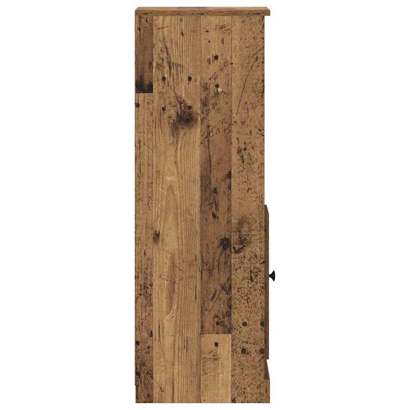 Casa si Gradina - Mobilier - Comode si corpuri - Comode - Bufet cu sertar 3 pcs Lemn Vechi Lemn compozit - Infinity.ro