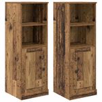 Casa si Gradina - Mobilier - Comode si corpuri - Comode - Bufet cu sertar 3 pcs Lemn Vechi Lemn compozit - Infinity.ro