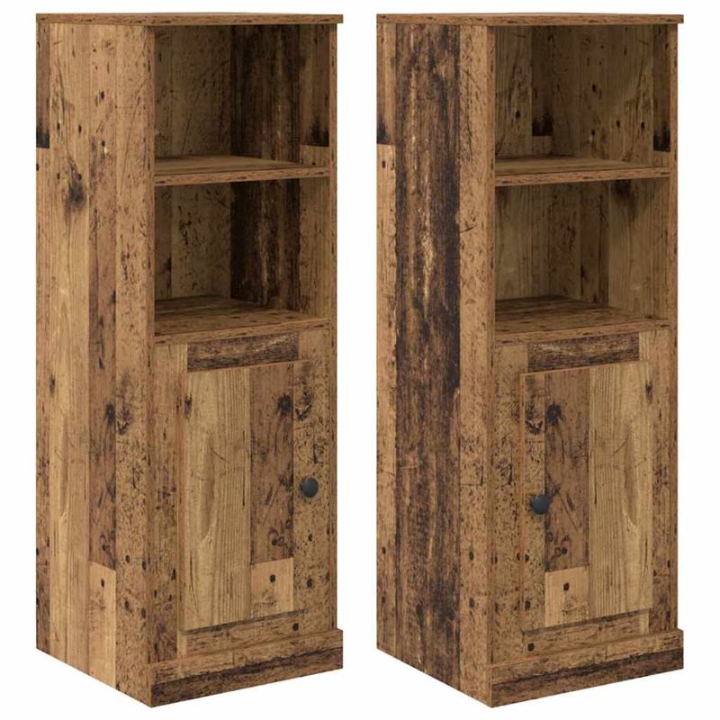 Casa si Gradina - Mobilier - Comode si corpuri - Comode - Bufet cu sertar 3 pcs Lemn Vechi Lemn compozit - Infinity.ro