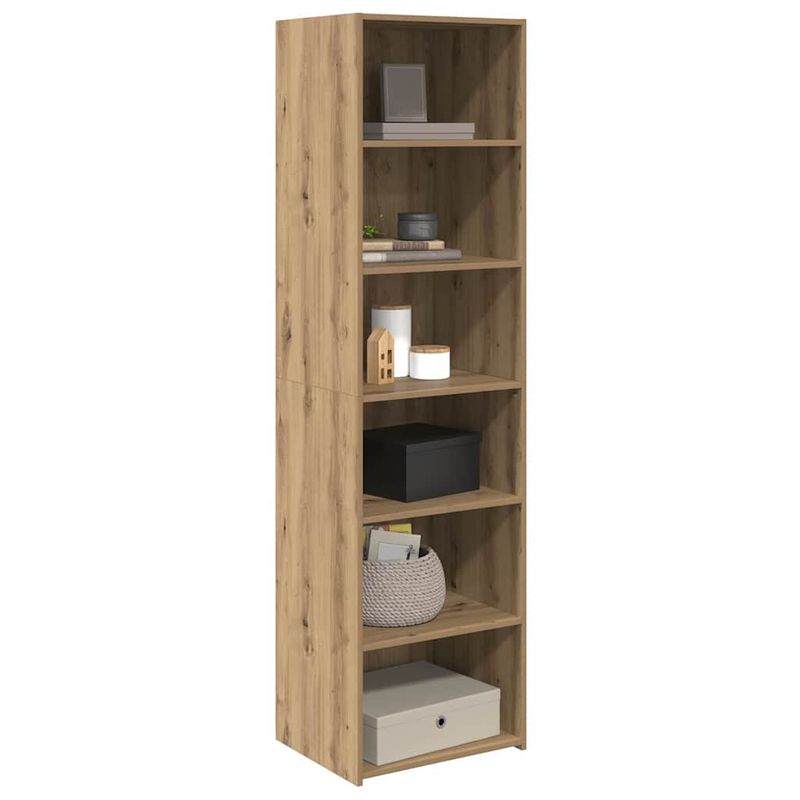 Casa si Gradina - Mobilier - Comode si corpuri - Comode - Dulap Stejar Artizanal 50 x 41 x 185 cm Lemn compozit - Infinity.ro