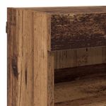 Casa si Gradina - Mobilier - Seturi de mobilier - Seturi living - Set Dulap pentru Televizor Montat pe Perete 7 pcs Lemn Vechi - Infinity.ro
