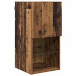 Casa si Gradina - Mobilier - Comode si corpuri - Comode - Dulapuri pentru TV Pe perete 4 pcs Lemn Vechi 30,5 x 30 x 60 cm - Infinity.ro