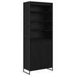 Casa si Gradina - Mobilier - Comode si corpuri - Corpuri bucatarie - Dulapuri Inalte 2 pcs Stejar Negru 60 x 36 x 300 cm - Infinity.ro