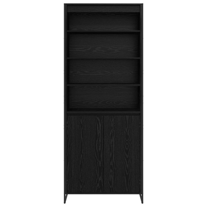 Casa si Gradina - Mobilier - Comode si corpuri - Corpuri bucatarie - Dulapuri Inalte 2 pcs Stejar Negru 60 x 36 x 300 cm - Infinity.ro
