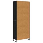 Casa si Gradina - Mobilier - Comode si corpuri - Corpuri bucatarie - Dulapuri Inalte 2 pcs Stejar Negru 60 x 36 x 300 cm - Infinity.ro