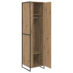 Casa si Gradina - Mobilier - Dulapuri si sifoniere - Dulapuri - Dressing 2 pcs Stejar artizanal 50 x 50 x 200 cm Lemn compozit - Infinity.ro