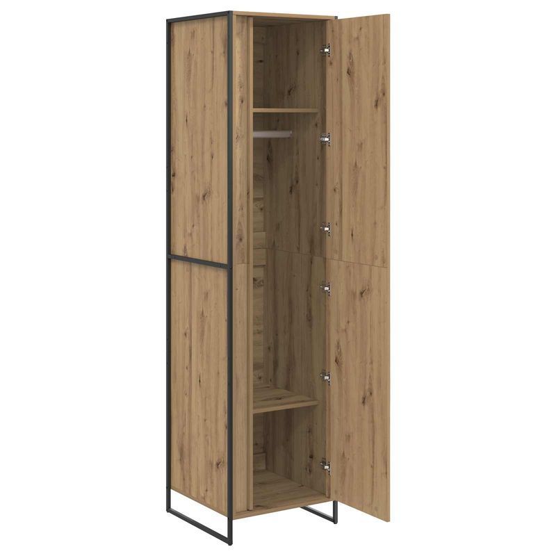 Casa si Gradina - Mobilier - Dulapuri si sifoniere - Dulapuri - Dressing 2 pcs Stejar artizanal 50 x 50 x 200 cm Lemn compozit - Infinity.ro