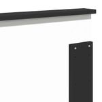 Casa si Gradina - Mobilier - Paturi si accesorii - Paturi - Cadru de pat cu sertar Manual Negru 180 x 200 cm Lemn compozit - Infinity.ro