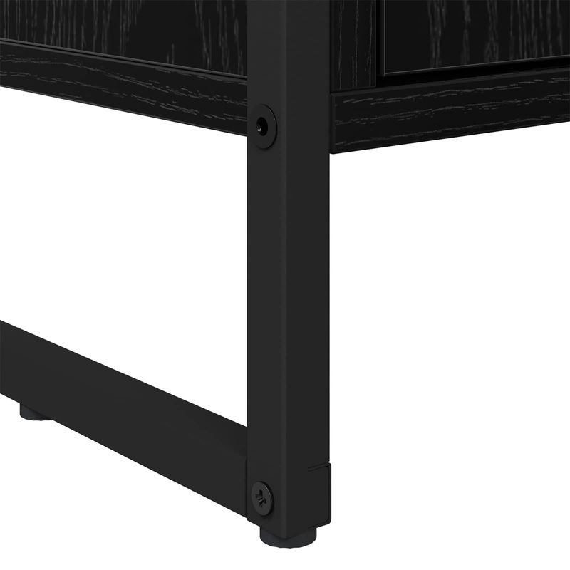 Casa si Gradina - Mobilier - Comode si corpuri - Corpuri bucatarie - Dulapuri Inalte 2 pcs Stejar Negru 60 x 36 x 300 cm - Infinity.ro