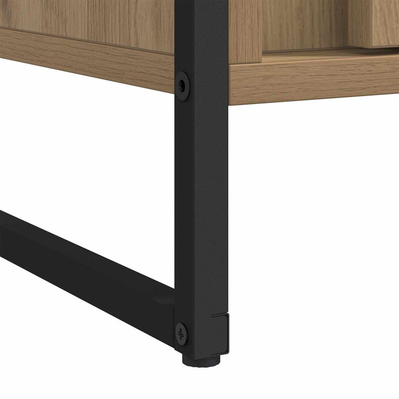Casa si Gradina - Mobilier - Dulapuri si sifoniere - Dulapuri - Dressing 2 pcs Stejar artizanal 50 x 50 x 200 cm Lemn compozit - Infinity.ro