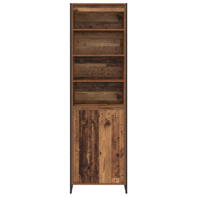 Casa si Gradina - Mobilier - Comode si corpuri - Corpuri bucatarie - Dulapuri Inalte 2 pcs Lemn Vechi 60 x 36 x 300 cm Lemn compozit - Infinity.ro