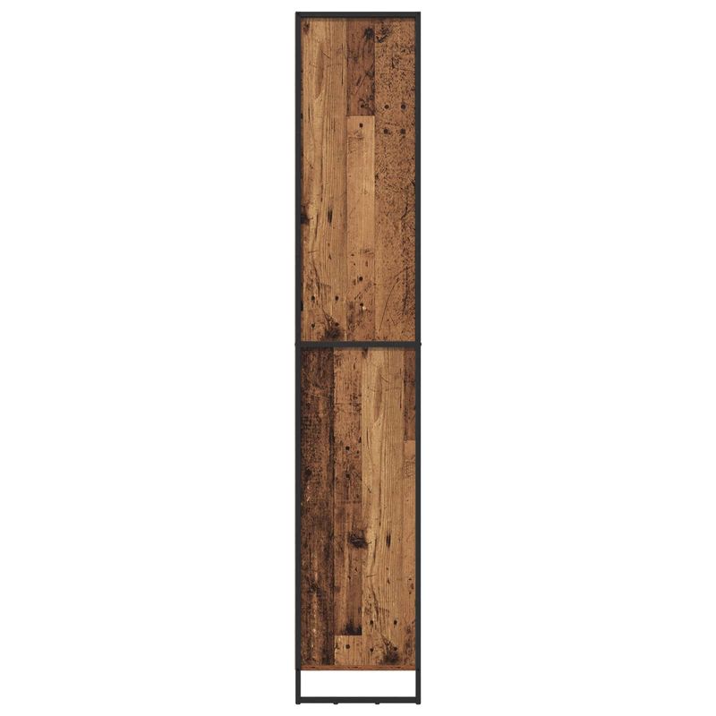 Casa si Gradina - Mobilier - Comode si corpuri - Corpuri bucatarie - Dulapuri Inalte 2 pcs Lemn Vechi 60 x 36 x 300 cm Lemn compozit - Infinity.ro