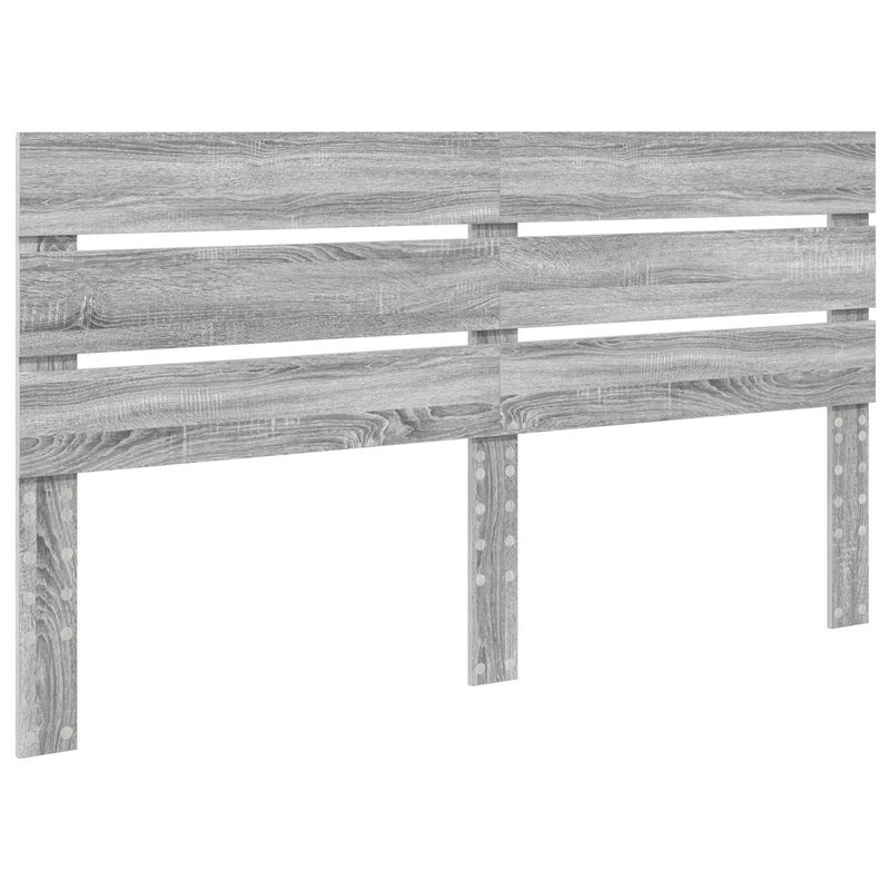 Casa si Gradina - Mobilier - Paturi si accesorii - Paturi - Pat cu storage cu sertar Gri Sonoma 180 x 200 cm Lemn compozit - Infinity.ro